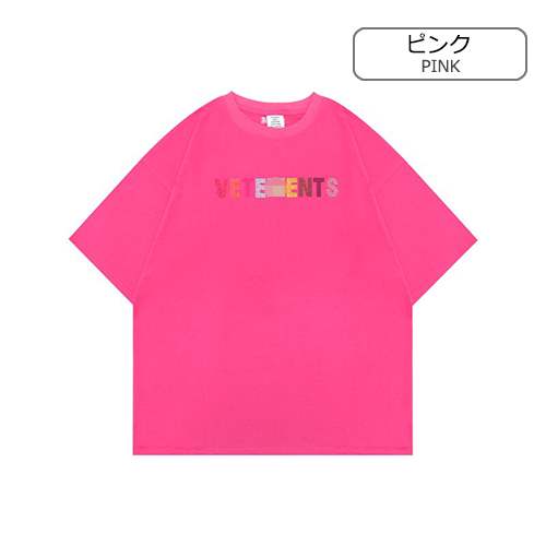 ヴェトモンコピー メンズ レディース 半袖Tシャツ