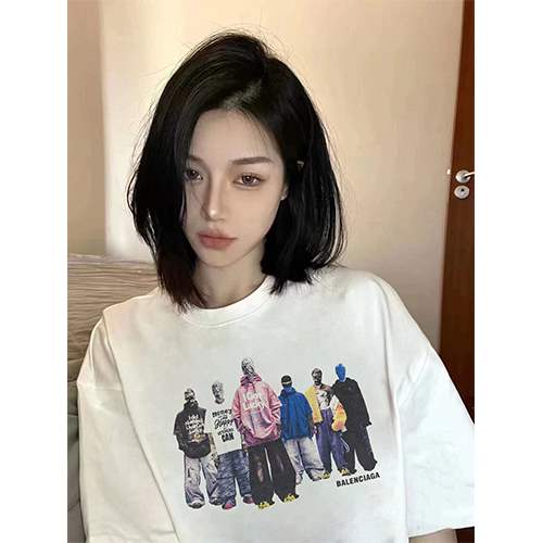 バレンシアガスーパーコピー メンズ レディース 半袖Tシャツ
