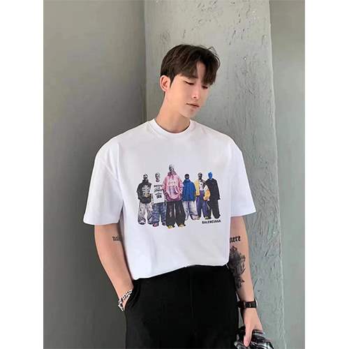 バレンシアガスーパーコピー メンズ レディース 半袖Tシャツ