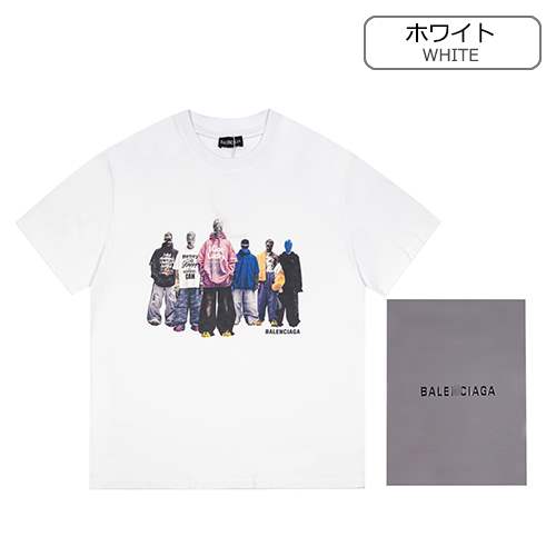 バレンシアガスーパーコピー メンズ レディース 半袖Tシャツ