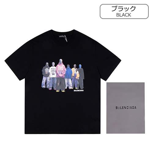 バレンシアガスーパーコピー メンズ レディース 半袖Tシャツ