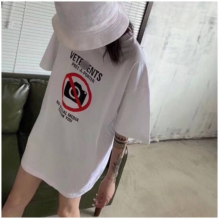 【ヴェトモンVETEMENTS】メンズ レディース 半袖Tシャツ 