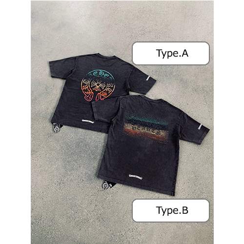 クロムハーツ偽物メンズ レディース 半袖Tシャツ