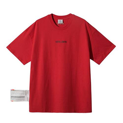 【ヴェトモン】メンズ レディース 半袖Tシャツ 