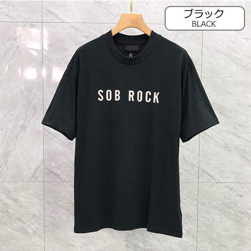 【フィアオブゴッド】×【SOB ROCK】メンズ レディース 半袖Tシャツ 