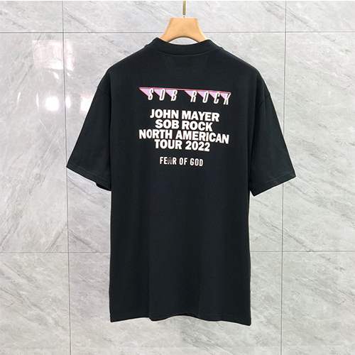 【フィアオブゴッド】×【SOB ROCK】メンズ レディース 半袖Tシャツ 