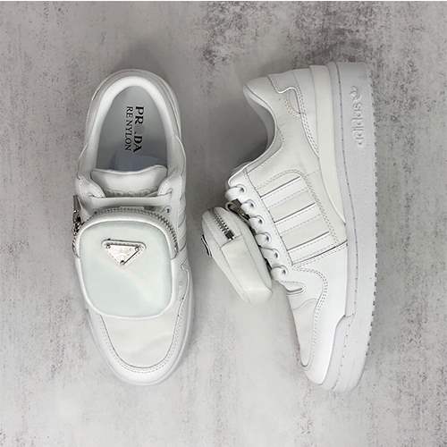 プラダコピー  × ADIDAS  メンズ レディース  スニーカー