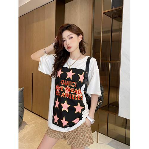 【グッチ】メンズ レディース 半袖Tシャツ  