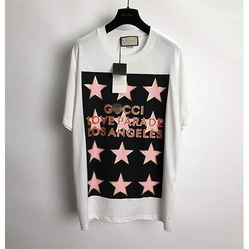 【グッチ】メンズ レディース 半袖Tシャツ  