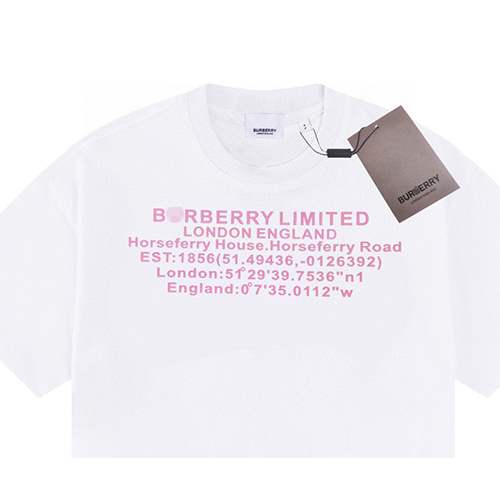 【バーバリー】メンズ レディース 半袖Tシャツ 