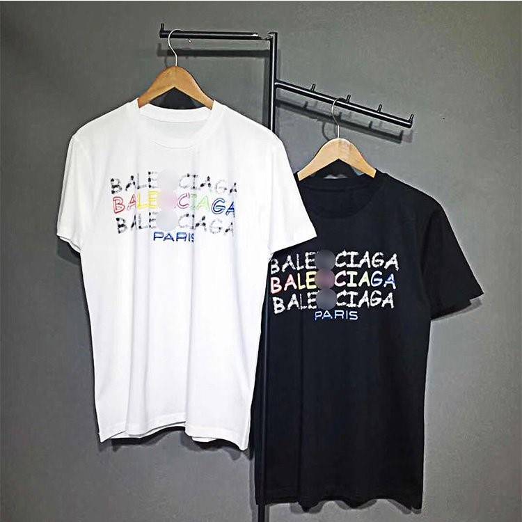 【バレンシアガ】メンズ レディース 半袖Tシャツ 