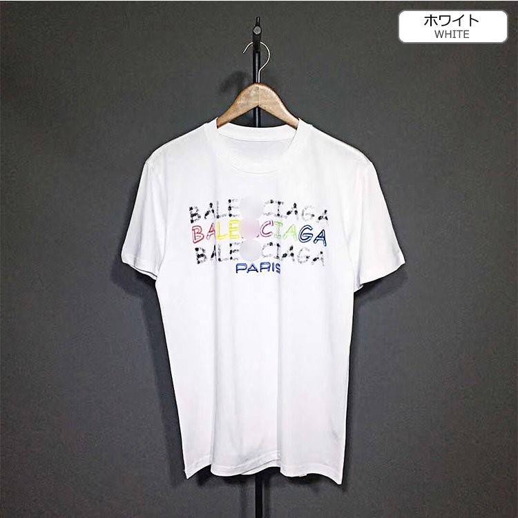 【バレンシアガ】メンズ レディース 半袖Tシャツ 