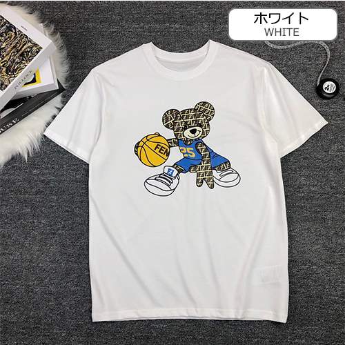 フェンディスーパーコピーメンズ レディース 半袖Tシャツ