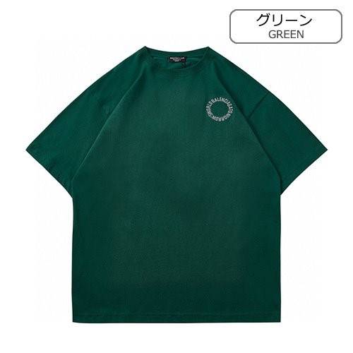 【バレンシアガ】メンズ レディース 半袖Tシャツ  
