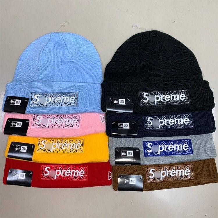 【シュプリーム S*PREME】高品質   ニット 帽子 