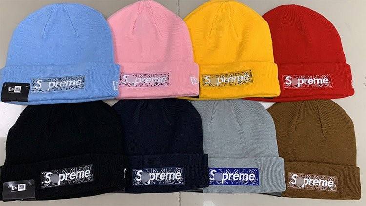 【シュプリーム S*PREME】高品質   ニット 帽子 