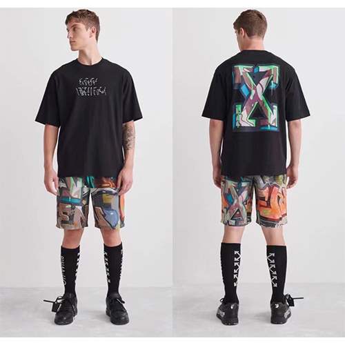 オフホワイト コピーメンズ レディース 半袖Tシャツ