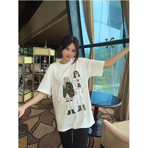 【フェンディ】メンズ レディース 半袖Tシャツ 