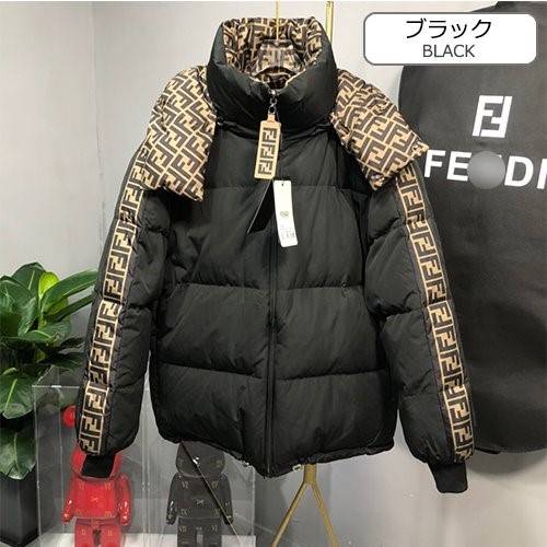 【フェンディ】両面 秋冬　ダウンジャケット 