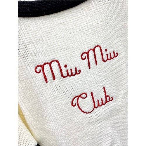 【MIU MIU】メンズ レディース ニットカーディガン