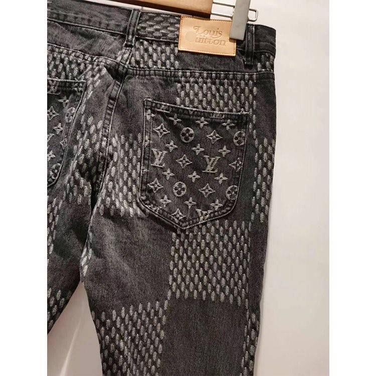 【ルイヴ*トン L*uis Vuitt*n】デニムパンツ 
