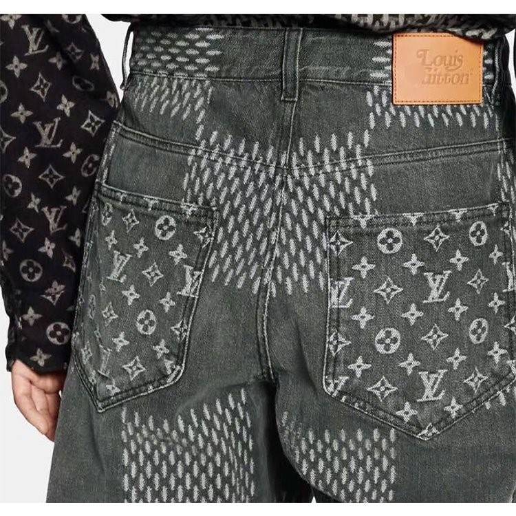 【ルイヴ*トン L*uis Vuitt*n】デニムパンツ 