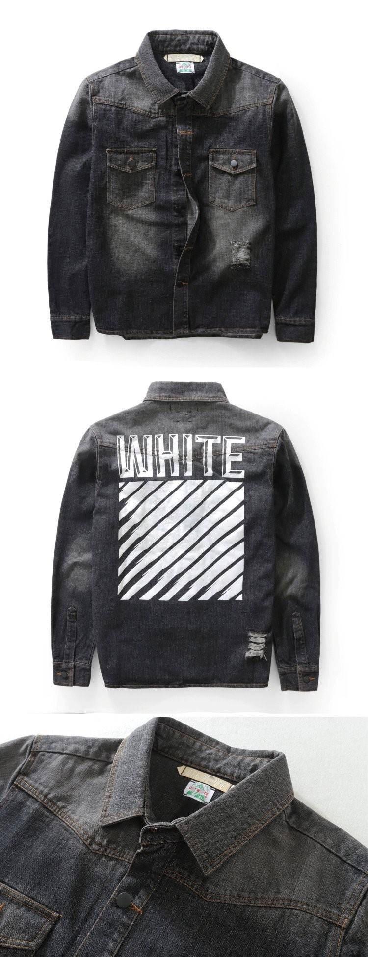 【オフホワイト OFF-WHITE】秋冬　ジャケット　アウター　メンズファッション　コーディネート 流行り  20代  ブランド カジュアル 通販 激安  洋服 