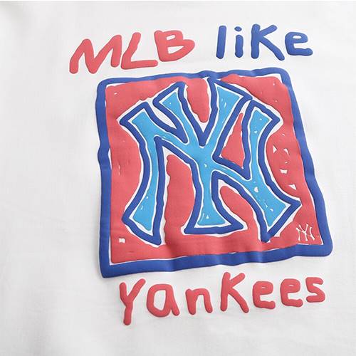 【MLB】メンズ レディース 長袖　スウェットTシャツ 