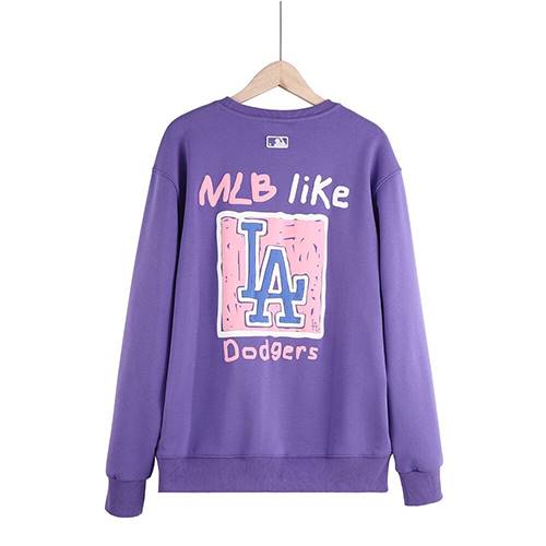 【MLB】メンズ レディース 長袖　スウェットTシャツ 