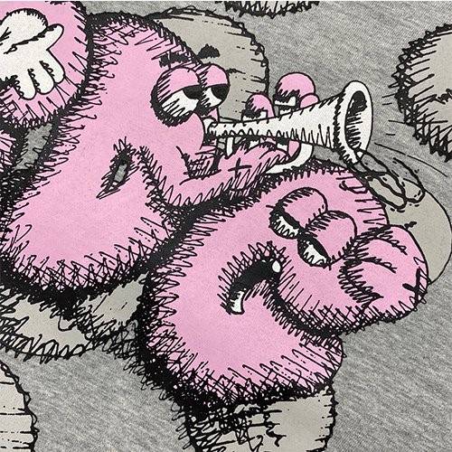 【コムデギャルソン】×【KAWS】フード Tシャツ パーカー  