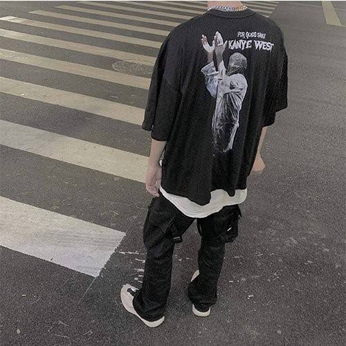 【KANYEWEST VINTAGE】メンズ レディース 半袖Tシャツ  