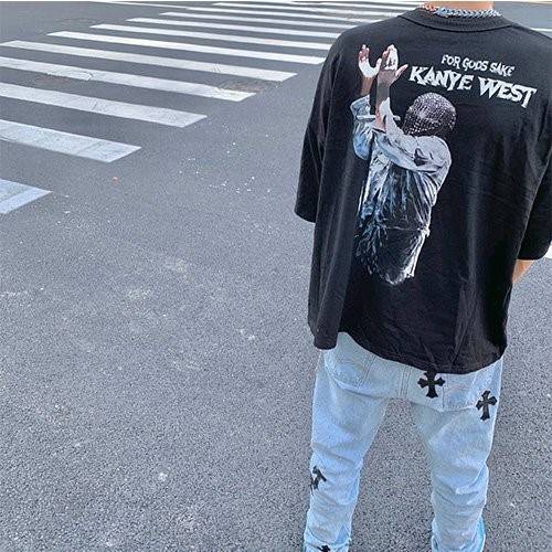 【KANYEWEST VINTAGE】メンズ レディース 半袖Tシャツ  