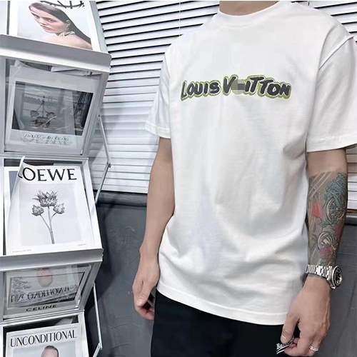 【ルイヴ*トン】メンズ レディース 半袖Tシャツ 