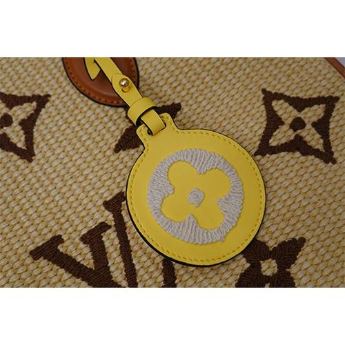 ルイヴィトン偽物 モノグラム ラフィア オントゥゴ MM トートバッグ M57723