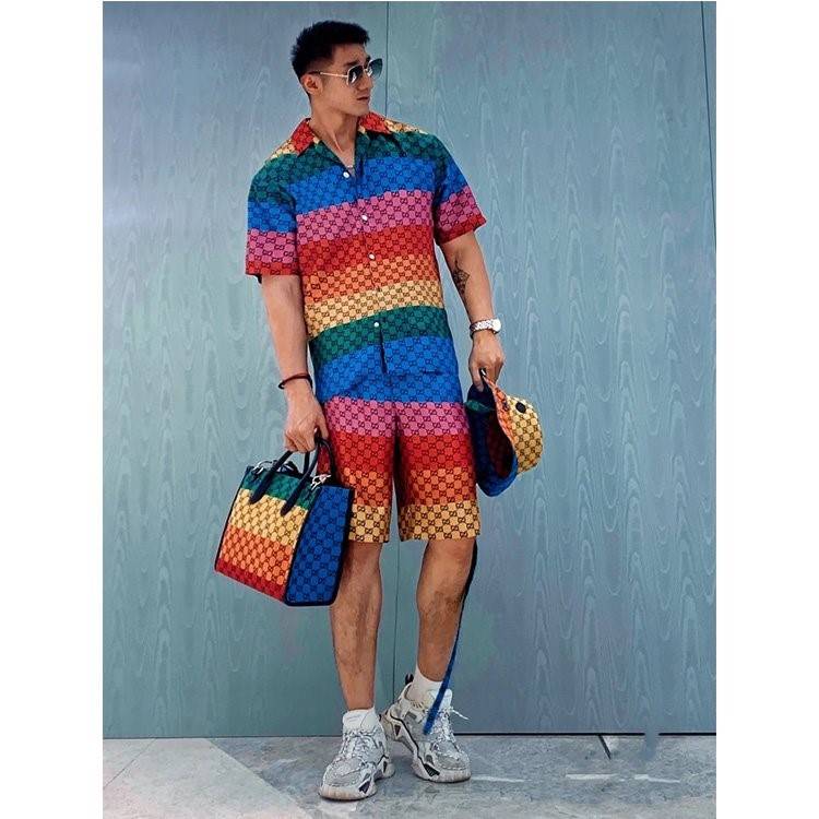 【グッチ】メンズ レディース  半袖シャツ 