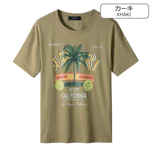 アミリコピー  メンズ レディース 半袖Tシャツ