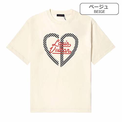【ルイヴ*トン】メンズ レディース 半袖Tシャツ 