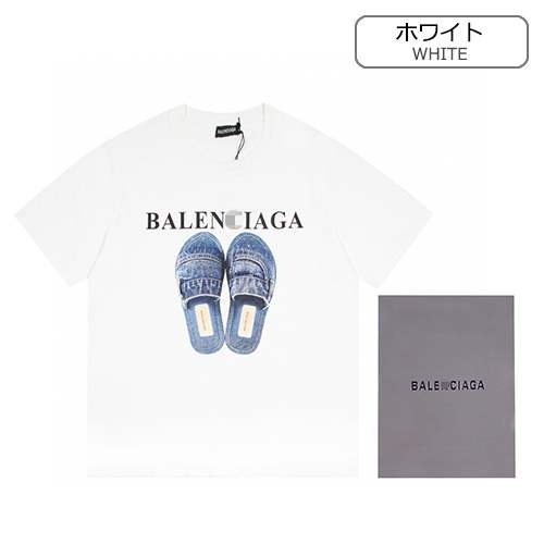 【バレンシアガ】メンズ レディース 半袖Tシャツ 
