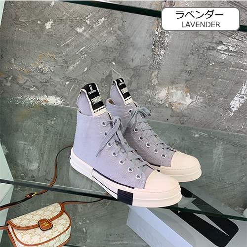 リックオウエンス スーパーコピー × CONVERS メンズ レディース  スニーカー