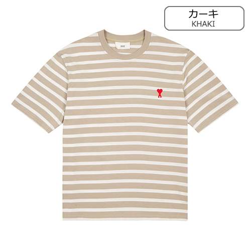 【アミ】メンズ レディース 半袖Tシャツ 