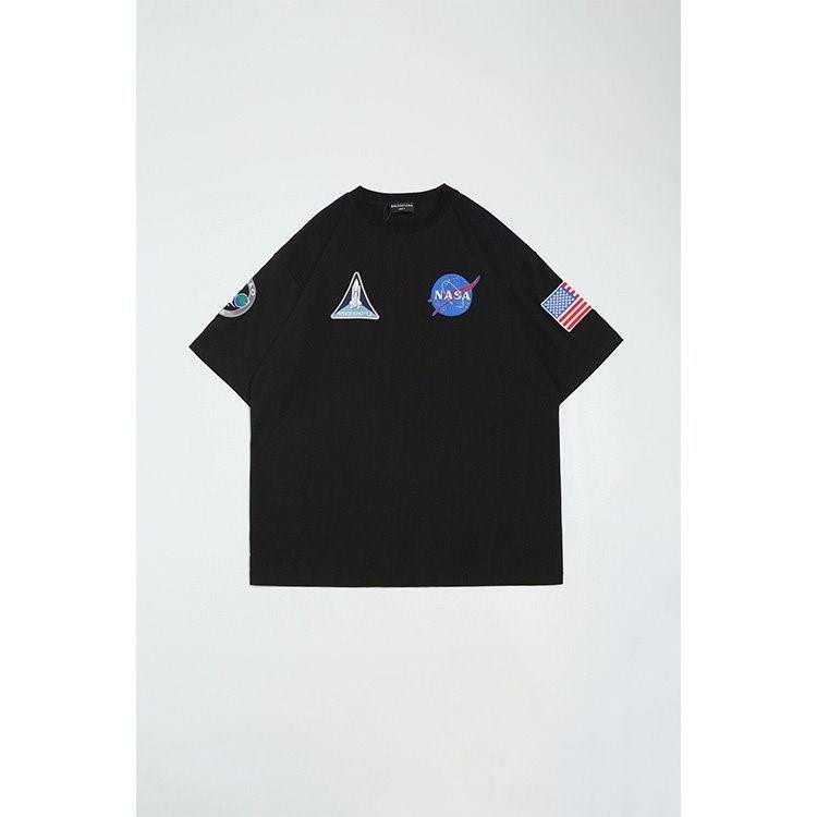 【バレンシアガ】×【NASA】 メンズ レディース 半袖Tシャツ   