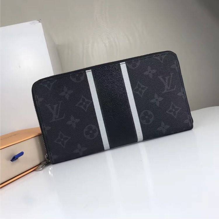 ルイヴィトンスーパーコピー モノグラム エクリプス ジッピーオーガナイザー 長財布 Louis Vuitton M64645