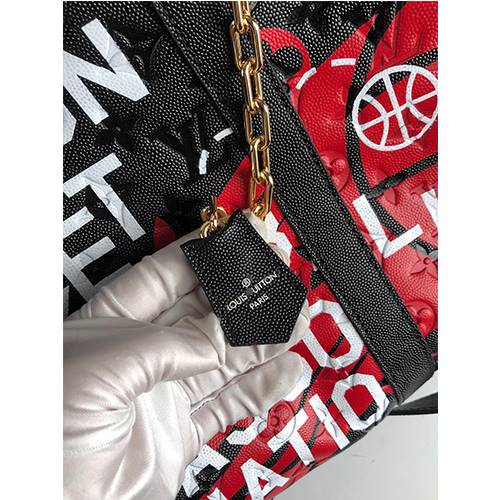 ルイヴィトン偽物×【NBA】M58516 Keepall Bandouliere 55 高品質 旅行バック　2WAYバック  レディース メンズ