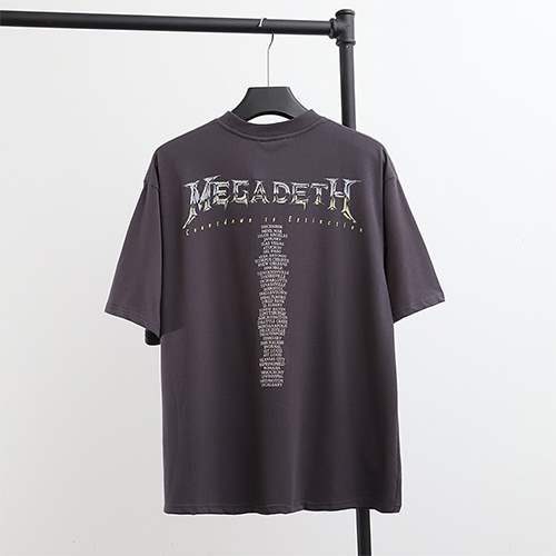 【MEGADETH】メンズ レディース 半袖Tシャツ 