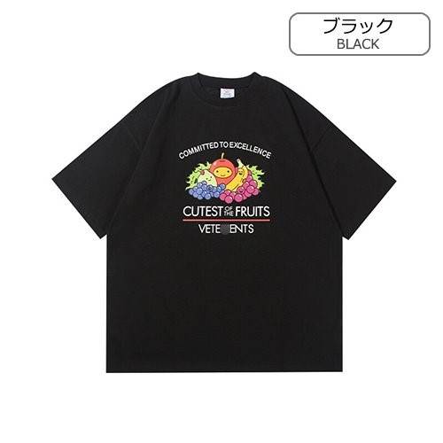 【ヴェトモン】メンズ レディース 半袖Tシャツ  