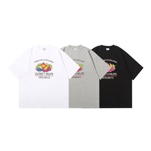 【ヴェトモン】メンズ レディース 半袖Tシャツ  