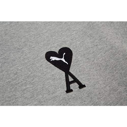 【アミ】×【PUMA】メンズ レディース 半袖Tシャツ 