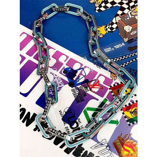 ルイヴィトン偽物MONOGRAM LINKS CHAIN ネックレス アクセサリー