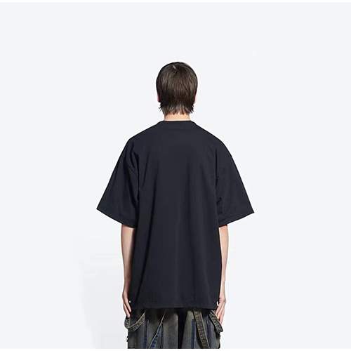 【バレンシアガ】両面 メンズ レディース 半袖Tシャツ 