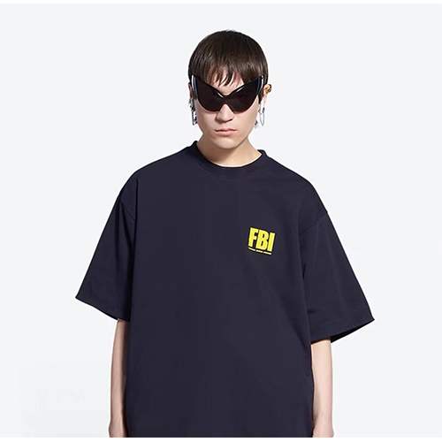 【バレンシアガ】両面 メンズ レディース 半袖Tシャツ 